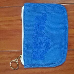 Big Bud Press Zipper Coin Purse - Royal Blue